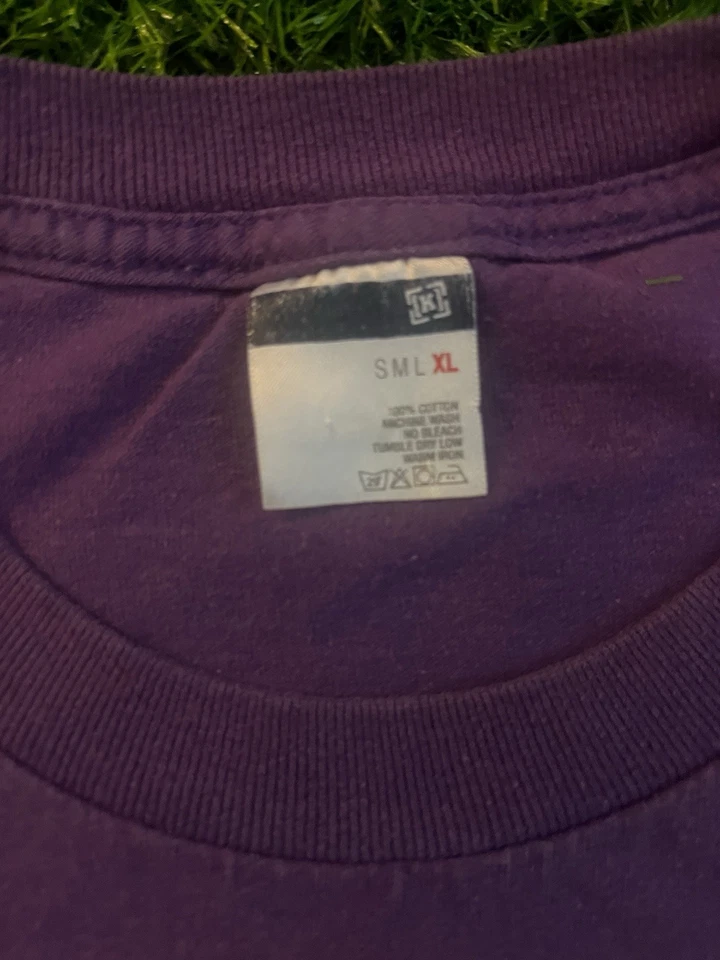 Camiseta Krew Púrpura Talla XL Camiseta Gráfica Manga Corta Para Hombre Foto 3 de 3