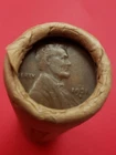 AU 1931-S LINCOLN WHEAT CENT 1924S LINCOLN WHEAT PENNY COIN ROLL ENDS BANKROLLED