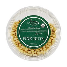 Aurora Natural Products Organic Pine Nuts, 4 Ounce