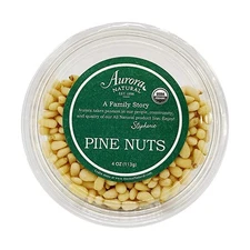 Aurora Natural Products Organic Pine Nuts, 4 Ounce