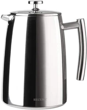 French Press Coffee Maker, 50-Ounce, 304 Stainless Steel Insulated Coffee Press 