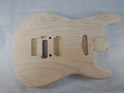 Poplar HxS guitar body - for Fender Strat Stratocaster neck Floyd Rose - J2344