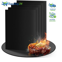 Grillmatte Antihaft 5Er Set 40X32 Cm Wiederverwendbar Pfoa-Frei FüR Gasgrill