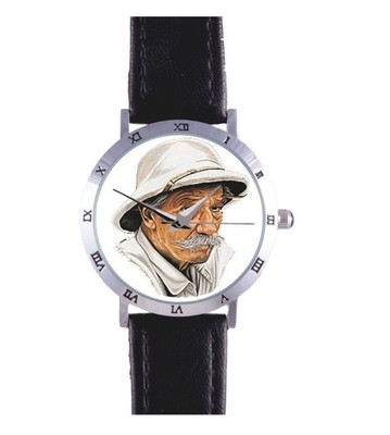 ERNEST HEMINGWAY WATCH:  AUTHOR, KEY WEST, JOURNALIST, NOBEL, RARE COLLECTIBLE!