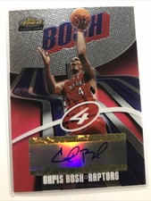 Chris Bosh 2003-04 Finest ROOKIE RC AUTO SP Raptors Heat HOF /999