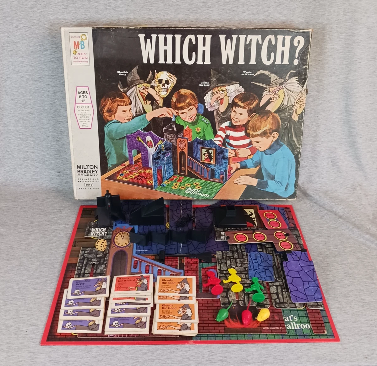 Milton Bradley 1970 Vintage Manufacture Board & Traditional Games
