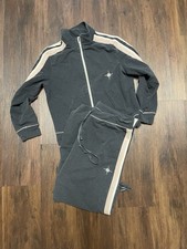 Vintage BCBG MaxAzria Charcoal Tracksuit Women s Large Y2K Athliesure