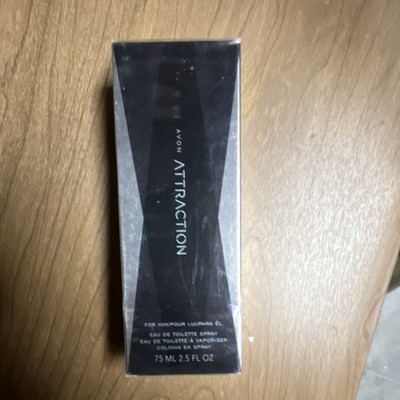 Avon Attraction Eau de Toilette Spray 75 ml 2.5 fl oz Men's Fragrance
