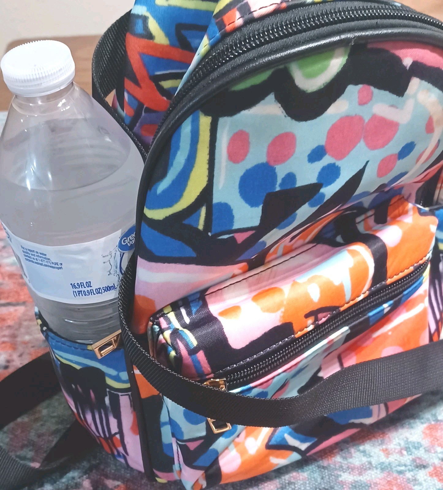 LD MINI  Multicolor Geometric Print backpack - image 5