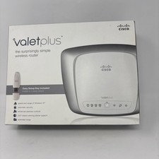 CISCO Valet Plus M20 home wireless N router wifi 8 Open Box-New.