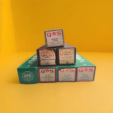 Vintage QRS Player Piano Rolls – 7 Christmas / Holiday Songs – Original Boxes