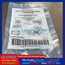 Allen Bradley. 1786-BNC ControlNet BNC Plug RG-6QS 5D-25 1786-BNC/B US Free Tax