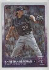 2015 Topps Factory Set Sparkle Foil 5/179 Christian Bergman #682 0h1