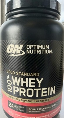 Optimum Nutrition Gold Standard 100% Whey Powder Double Rich Chocolate 24.05 oz