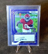 2022 Leaf Pro Set Christian Harris PA-CH1 Purple Auto #d 10/10 RC 