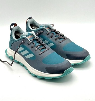 Adidas Response Trail X Womens Size 10 Blue Gray Hiking Athletic Shoes Sneakers
