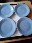 Fiesta (4) Periwinkle Dessert Plates