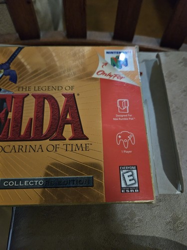 Legend of Zelda: Ocarina of Time ~CIB ~ Collector's Edition Gold Nintendo 64 N64 - Picture 3 of 13