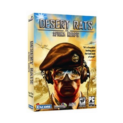 Encore Computer Game Desert Rats vs. Afrika Korps Fair/EX