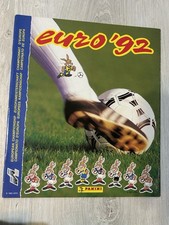 ALBUM FIGURINE EURO 1992 PANINI VUOTO COMPLETO OTTIME CONDIZIONI UEFA 92 CEDOLE!