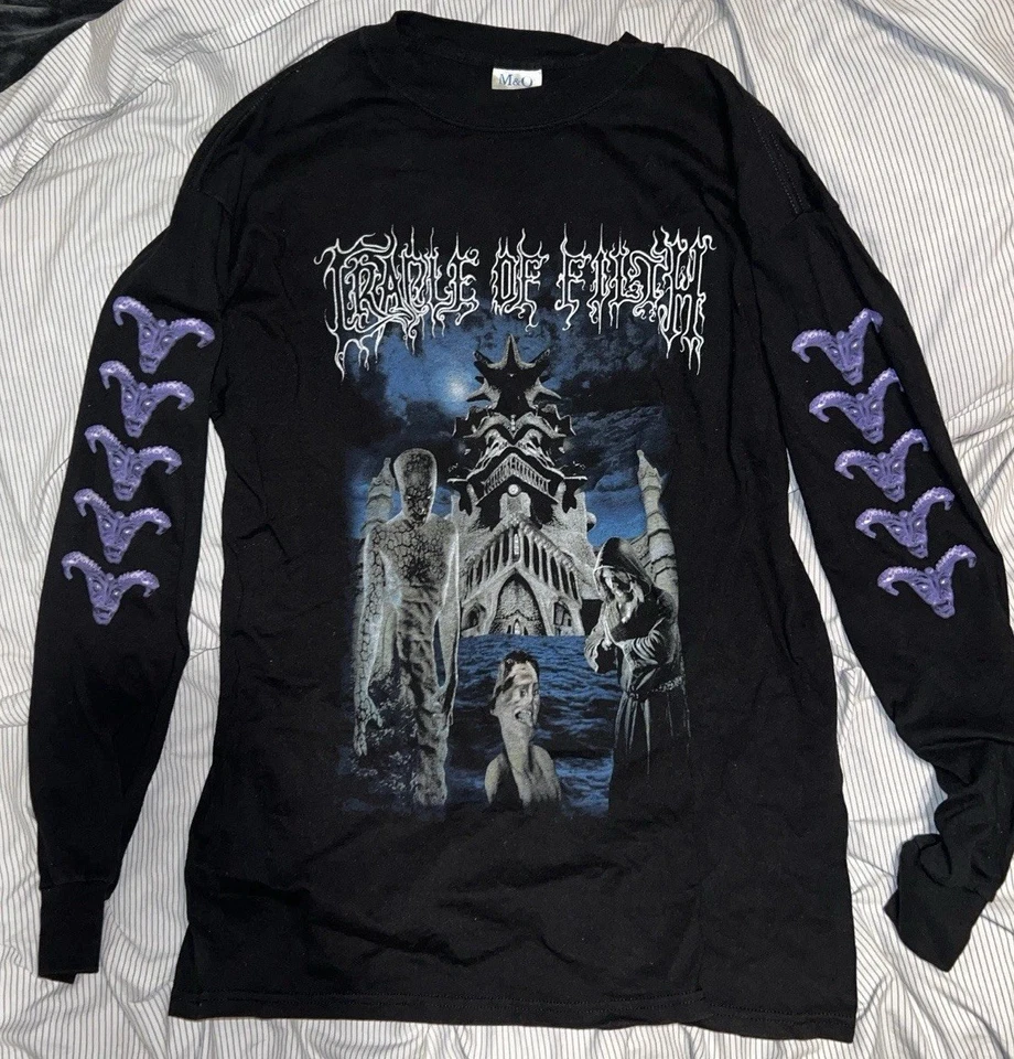 CRADLE OF FILTH Original Shirt Turn Up The Horror. 2000 XL *RARE* - Image 3 of 4