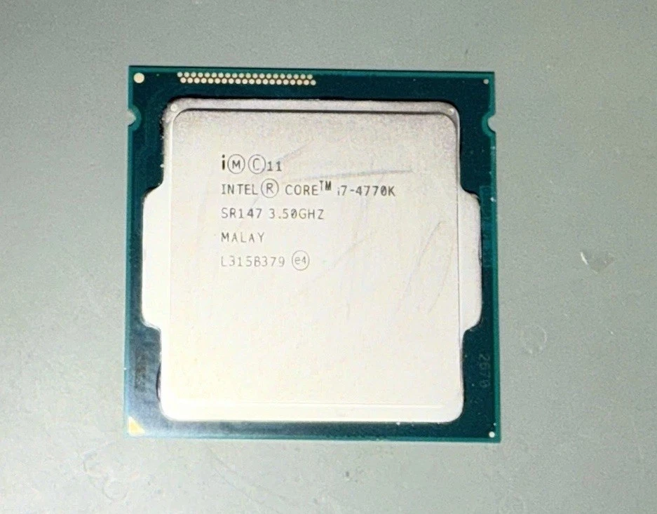 Intel Core i7-4770K Processor Model LGA 1150/Socket H3 Computer