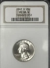 1942-D ** Washington Quarter ** NGC MS66 W ** White GEM **
