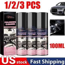 1-3Pack Car Interior Cleaner, 2026 New Polishing Cleaner for Interior Detailing