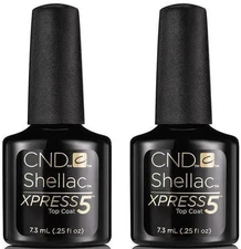 CND Shellac Xpress5 Top Coat, 7.3 ml