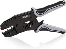 Crimping Tool for Heat Shrink Connectors, Upgraded Wire Crimper Tool, Ratcheting