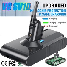 V8 Replacement Battery 21.6V for Dyson V8 Animal SV10 V8 Absolute V8 Fluffy