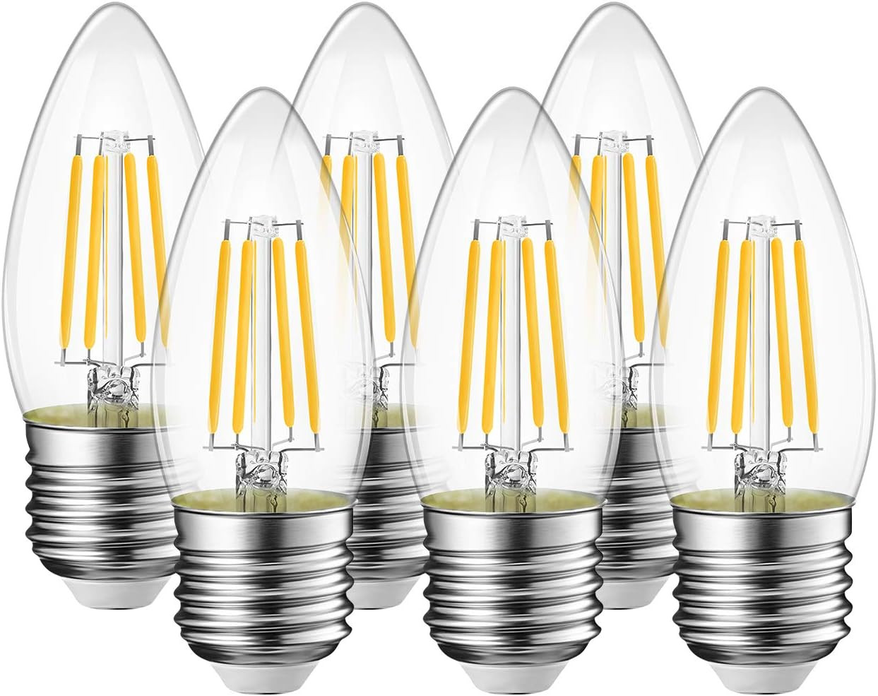 E27 LED Filamento 4W 470Lm - Lampadina Vintage A++ 2700K Calda