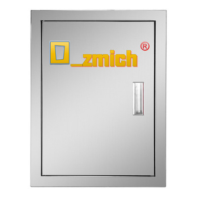 Ozmich 407x559 mm BBQ Tür Zugangstür Außenküchentür Edelstahl Außenküche