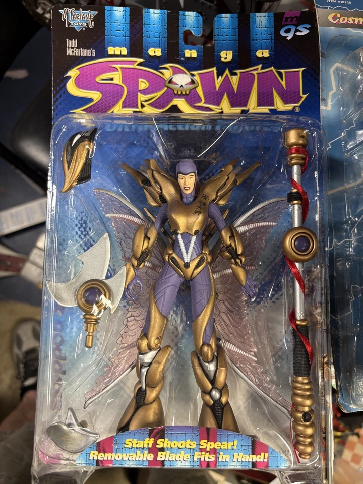 McFarlane Toys 复古 Spawn 动作玩偶 14 张图片全新 MOC — 第 2/4 张图片