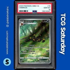 2025 POKEMON S. CHINESE GEM PACK VOL.2 #0615/15 UMBREON TRIPLE RARE PSA 10