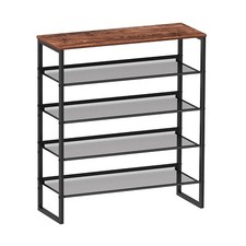 Shoe Rack - Sturdy Steel Shoe Organizer for Front Door Entrance Closet Entryw...