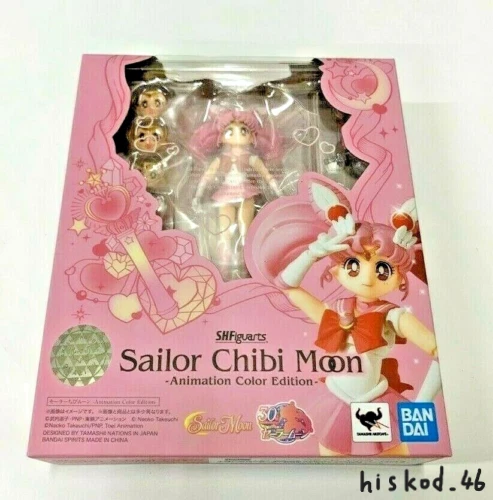 S.H. Figuarts Sailor Chibi Moon Figure 30th Anniversary Animation Color Edition