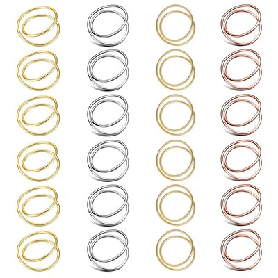 Matt Gold Multiple Occasions Metal Easy To Use Dinner Table Decoration
