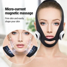 Face V Shape Slimming Massager EMS Lifting Vibration Double Chin Reducer Mask