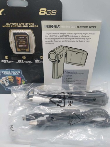 Insignia NS-DV720P Dark Blue Video/ Photo Very Good Condition with accessories - Picture 10 of 15