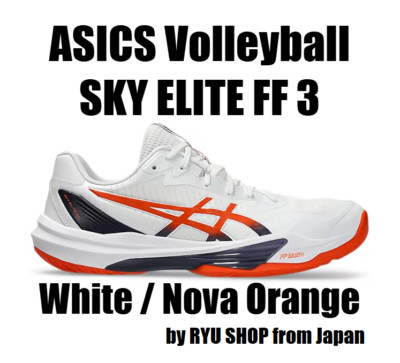 ASICS Volleyball Shoes SKY ELITE FF 3 1051A080.103 White / Nova Orange
