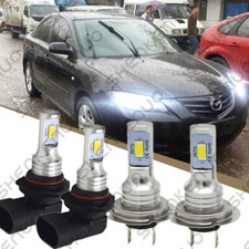 9005 H7 Led Headlight For Mazda 3 2004 2005 2006 2007 2008 2009 4pcs Combo Bulbs 9005 H7 Led Headlight For Mazda 3 2004 2005 2006 2007 2008 2009 4pcs Combo Bulbs