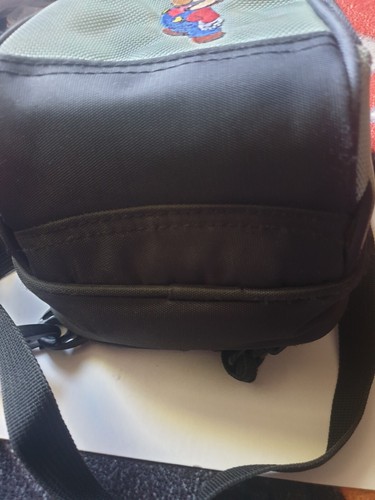 Vintage Nintendo Super Mario Bros Case Mini Backpack Grey GameBoy DS Free Post - Picture 8 of 9
