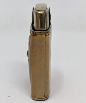 Vintage Prince Gardner Leather Wrapped Rhinestone Cigarette Lighter Japan