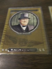 2007 Topps Distinguished Service #DS26 Winston Churchill Prime Minister NM