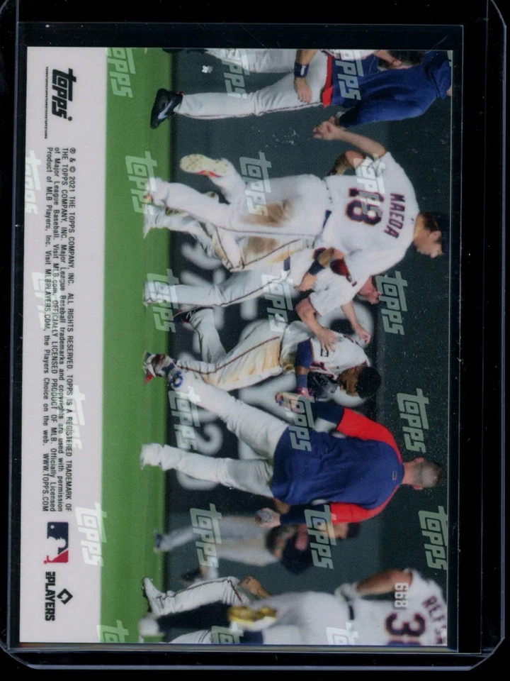 2021 Topps Now #668 Jorge Polanco Orange Parallel Card #d /5 - Image 2 of 2