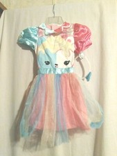 4/5 Shopkins Girl Costume Dress With Headband