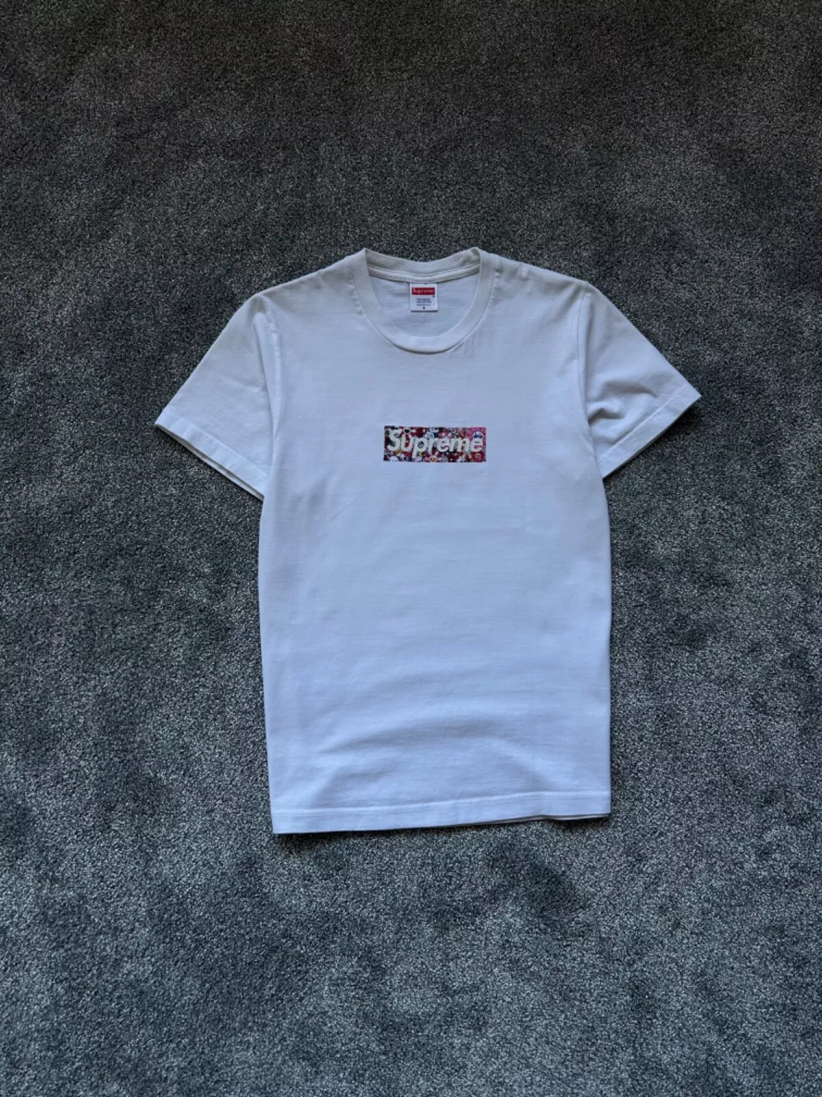 Tee shirt Supreme Takashi Murakami Box Logo Taille:S RARE Streetwear Luxe