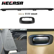 For Chevy Silverado Sierra 99-07 Tailgate Cap Molding Cover + Handle Bezel Trim