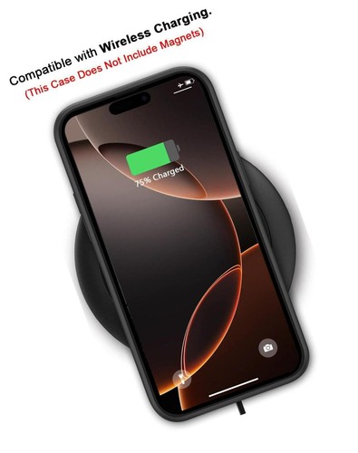 Design Compatible with iPhone 16 Pro Max Case Leather Business Vintage Slim Soft - Picture 6 of 6
